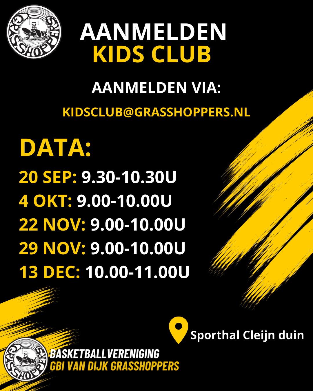 Kidsclub najaar 2025