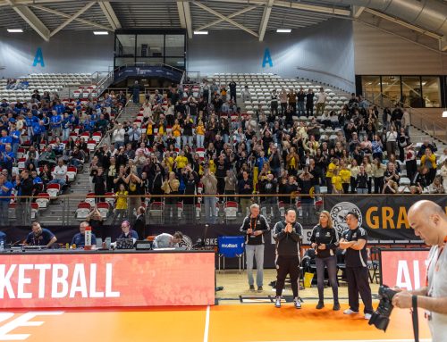 Zaterdag 18 april Game#1 play-off finale GBI van Dijk Grasshoppers – TopKip Lions